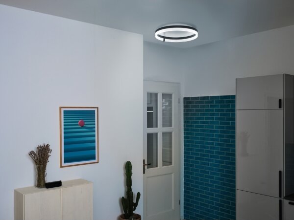 Osram - LED Stropní svítidlo DECOR CIRCLE LED/32W/230V pr. 50 cm černá/bílá
