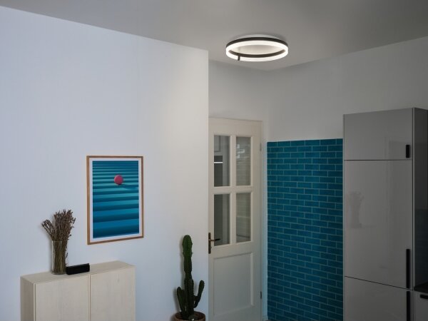 Osram - LED Stropní svítidlo DECOR CIRCLE LED/32W/230V pr. 50 cm černá/bílá