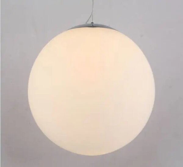 Kovový lustr bílé Ball 40 – Bílá