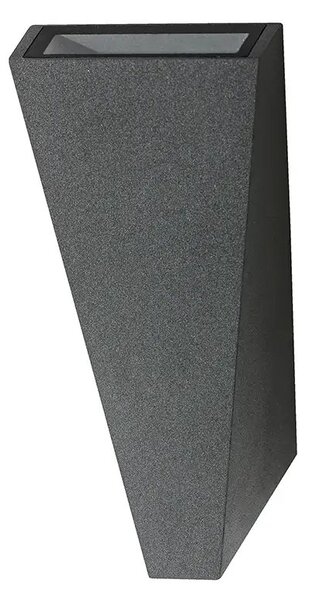 LED vnější nástěnné osvětlení Zita Xl tmavě šedá