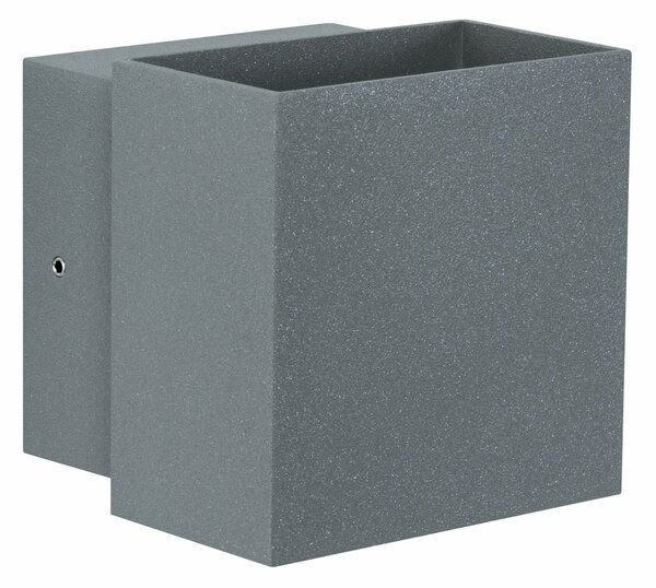 Paulmann nástěnné svítidlo LED Cybo hranaté 2x3W šedá 100x100mm 180.02 P 18002