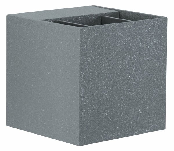 Paulmann nástěnné svítidlo LED Cybo hranaté 2x3W šedá 80x80mm 180.00 P 18000
