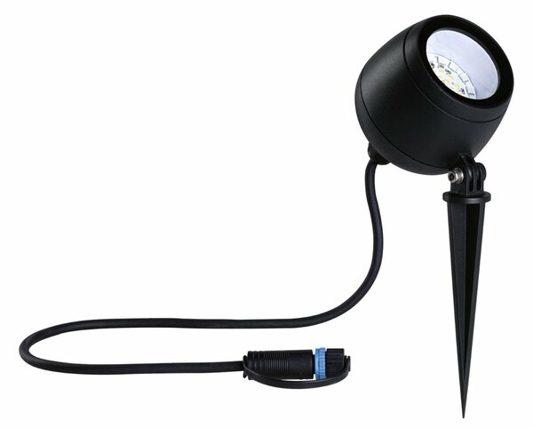 PAULMANN Plug & Shine LED bodové zahradní světlo Smart Home Zigbee Kikolo IP65 RGBW+ 6,2W antracit 947.69