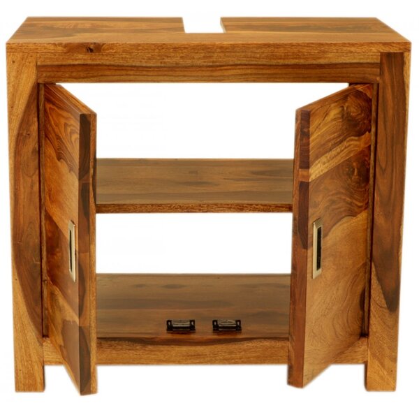 Skříňka pod umyvadlo Nela 65x60x35 z indického masivu palisandr