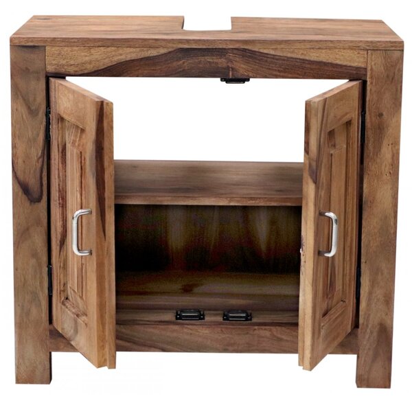 Skříňka pod umyvadlo Suri 65x60x35 z indického masivu palisandr