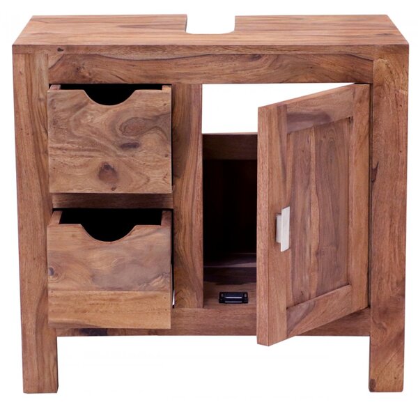 Skříňka pod umyvadlo Amba 65x60x35 z indického masivu palisandr