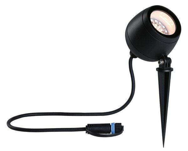 PAULMANN Plug & Shine LED bodové zahradní světlo Smart Home Zigbee Kikolo IP65 RGBW+ 6,2W antracit 947.69
