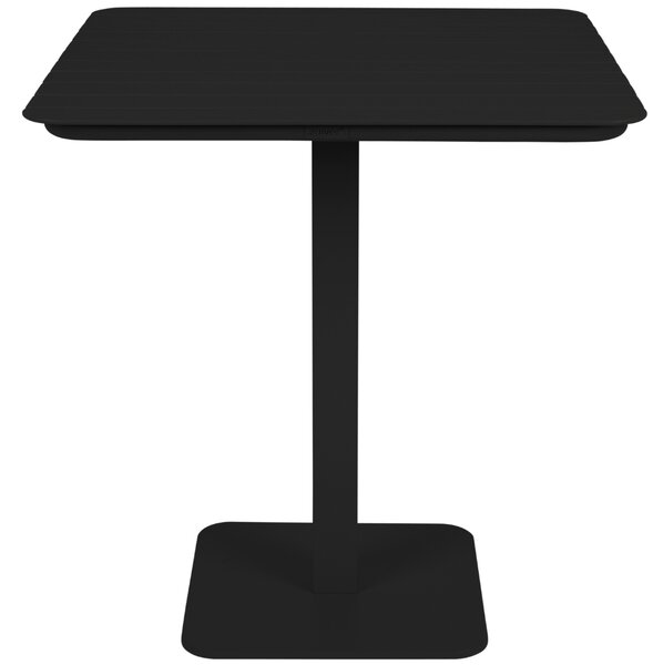 Zuiver Černý kovový zahradní bistro stůl VONDEL 71 x 71 cm