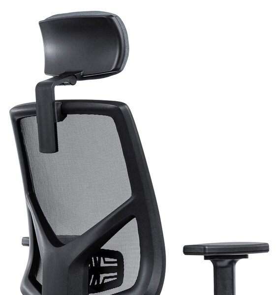 Kancelářská židle ANTARES 1750 SYN SL Skill ALU PDH s područkami BR16 nosnost 150 kg