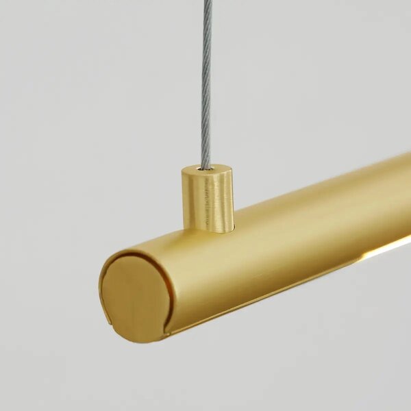 LED lustr Elettra 120 zlaté – Zlatá