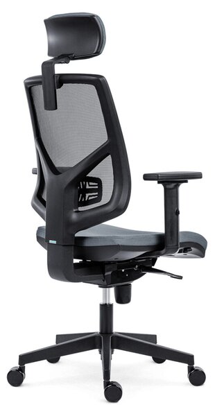 Kancelářská židle ANTARES 1750 SYN SL Skill ALU PDH s područkami BR16 nosnost 150 kg