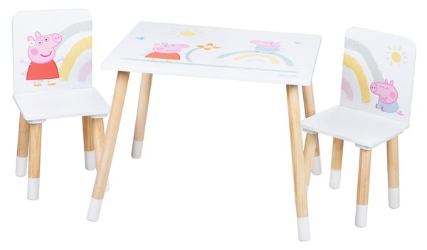 Roba Dětský stůl se 2 židličkami Prasátko Peppa (100366644)