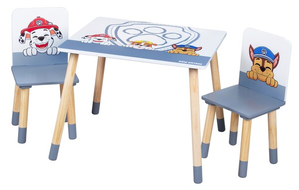 Roba Dětský stůl se 2 židličkami Tlapková patrola (100366651)
