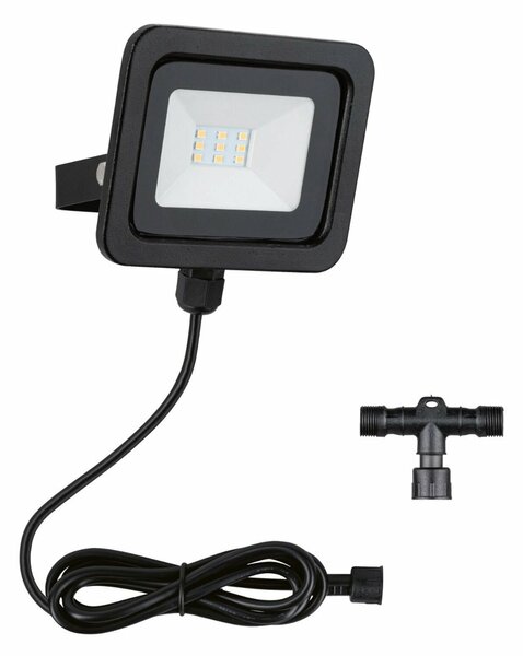 PAULMANN Park + Light LED venkovní nástěnné svítidlo Bimea IP65 3000K 4,5W černá