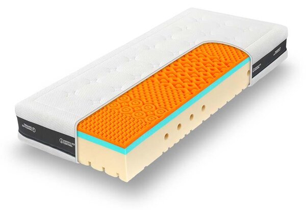 Zdravotní matrace Tropico Super Fox Visco Wellness 80x200 cm, Výška matrace: 22 cm