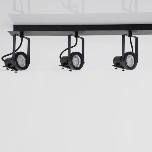 Designové bodové svítidlo Salva 71 černé – Černá