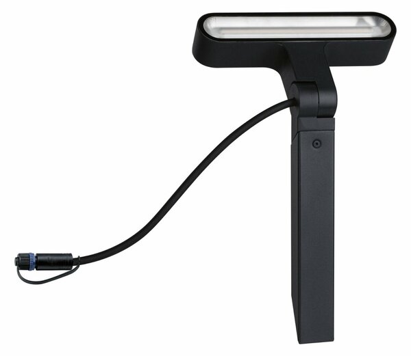 PAULMANN Plug & Shine LED spot Ito IP65 3000K 6W antracit horizontální