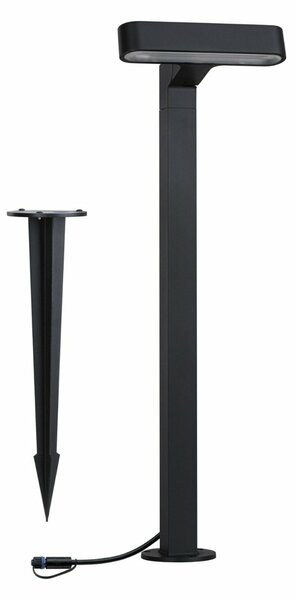 PAULMANN Plug & Shine LED stojací svítidlo Ito horizontální orientace IP65 3000K 6W antracit