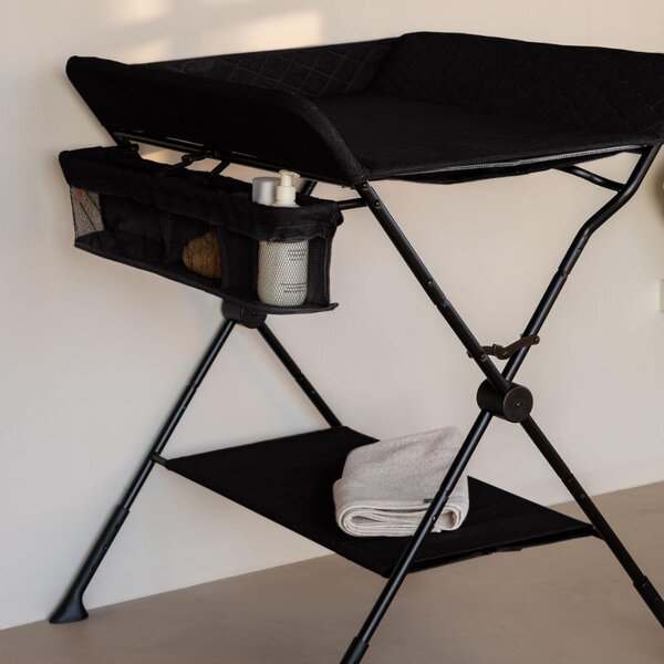 Quax Černý skládací přebalovací pult Foldable 76 x 69 cm