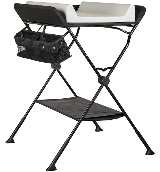 Quax Černý skládací přebalovací pult Foldable 76 x 69 cm