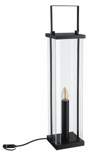 PAULMANN Plug & Shine lucerna klasická IP44 2W 24V antracit 56cm E14 943.17