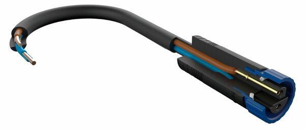 Paulmann Plug&Shine zemní svítidlo Floor Mini IP65 3000K 2,5W 24V stříbrná 939.51 P 93951