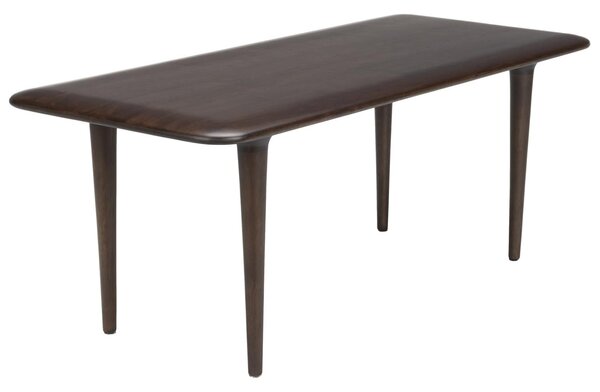Dutchbone Tmavě hnědý dřevěný konferenční stolek ELROY 85 x 38 cm