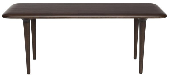 Dutchbone Tmavě hnědý dřevěný konferenční stolek ELROY 85 x 38 cm