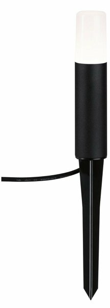PAULMANN Plug & Shine stojací svítidlo Flarea 200mm IP65 3,6W 3.000K černá 945.33