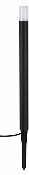 PAULMANN Plug & Shine stojací svítidlo Flarea 600mm IP65 3,6W 3.000K černá 945.37