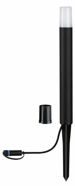 PAULMANN Plug & Shine stojací svítidlo Flarea 400mm IP65 3,6W 3.000K černá 945.36