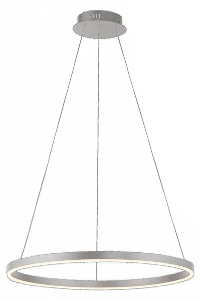 Závěsné svítidlo LED Ritus, Ø 58,5 cm, hliník