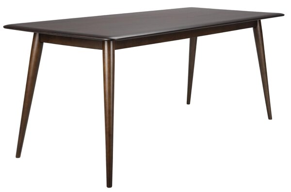 Dutchbone Tmavě hnědý dřevěný jídelní stůl ELROY 180 x 80 cm