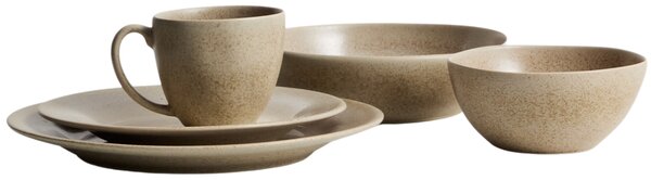 Kave Home Béžová keramická miska Sarel Ø22 cm