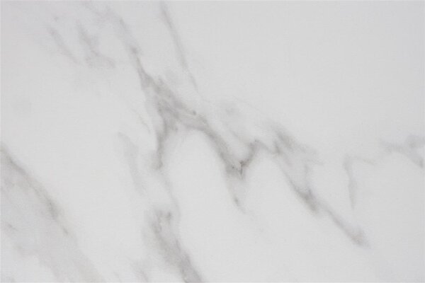 White Label Dubová komoda ALMIRA HIGH 180 x 40 cm s mramorovým dekorem