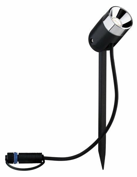 PAULMANN Plug & Shine zápich Pike IP65 3000K 3,5W 24V antracit 942.41 P 94241