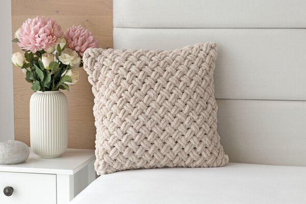 Povlak Knittingly natur Mikropolyester 40/40