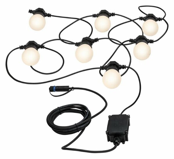 Paulmann Plug&Shine světelný řetěz IP44 3000K 24V 7 lamp 941.65 P 94165