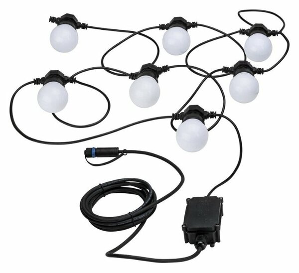 Paulmann Plug&Shine světelný řetěz IP44 3000K 24V 7 lamp 941.65 P 94165
