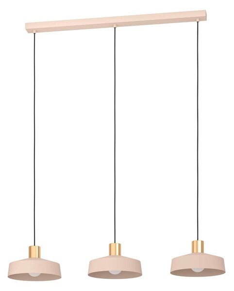 EGLO Moderní závěsné osvětlení VALDIOLA, 3xE27, 40W, pískované