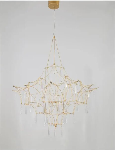 Křišťálový lustr Goro – LED
