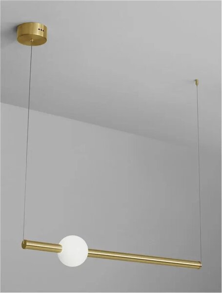 Retro lustr Neutron B 92 zlaté – LED