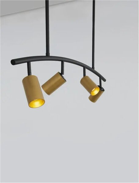 LED lustr Pogno 965 černé – GU10