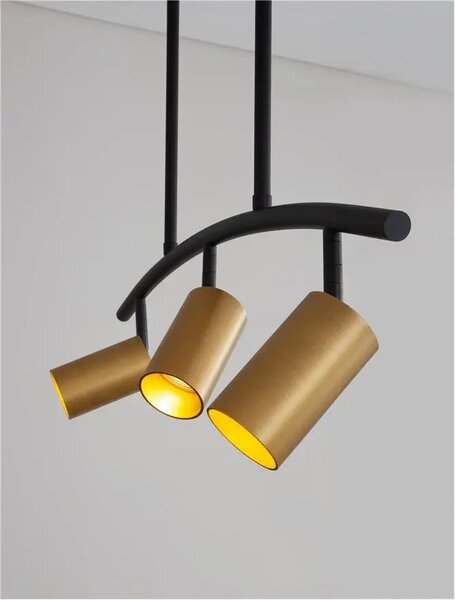 LED lustr Pogno 722 černé – GU10