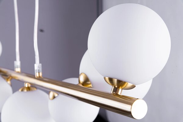 Designová lampa Sybilla 6 zlaté – Zlatá