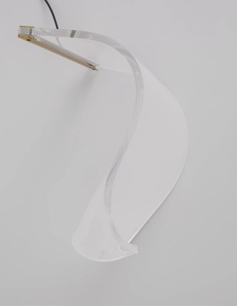 LED stolní lampa Siderno – Zlatá