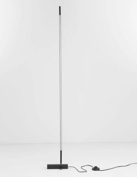 LED stojací lampa Raccio 85 černé – Černá