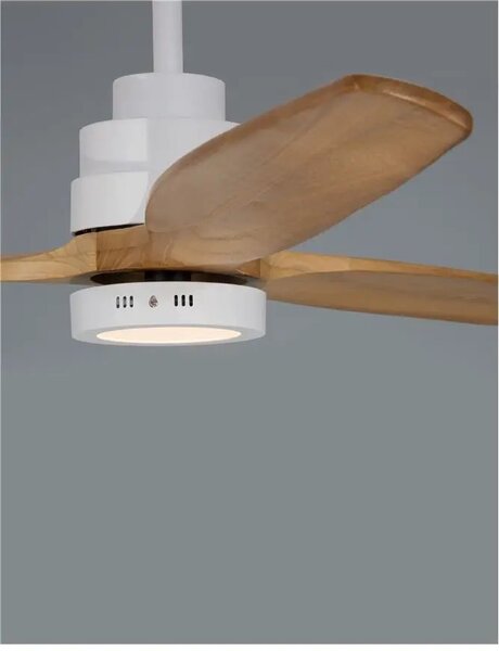 Stropní ventilátor Nature 132 bílé s dálkovým ovládáním – Bílá
