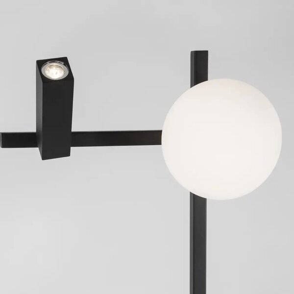 Moderní stojací lampa Joline – Černá
