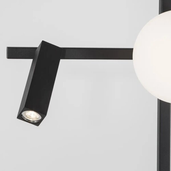 Moderní stojací lampa Joline – Černá